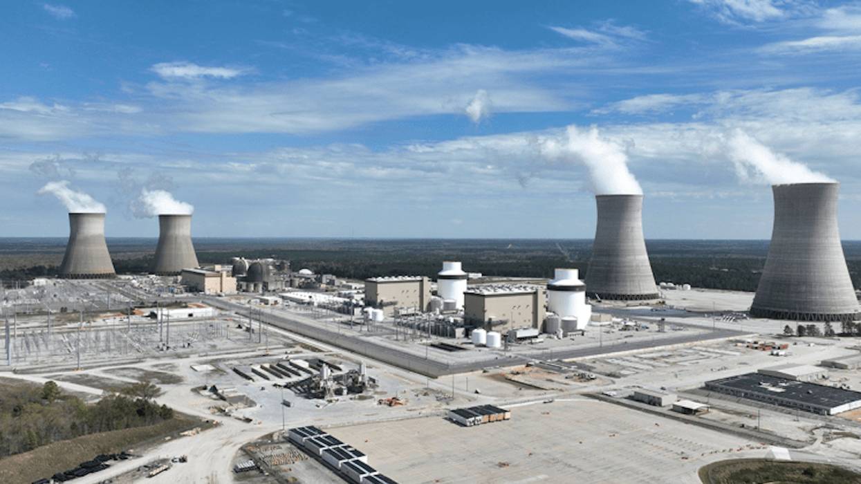 Vogtle nuclear plant in Georgia, USA