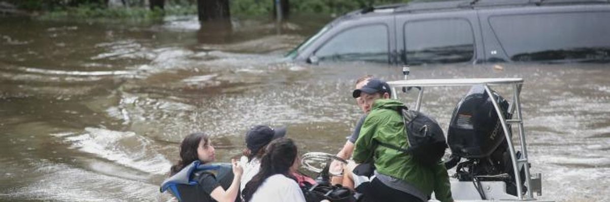 'Unprecedented' Rainfall and 'Catastrophic' Flooding Devastate the Gulf Coast