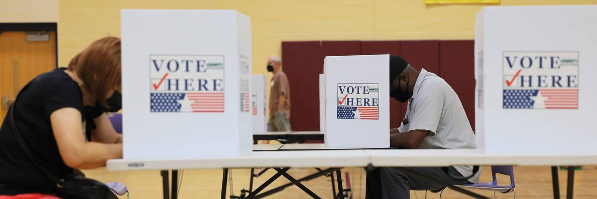 Voters Go To The Polls In Missouri Primary Election