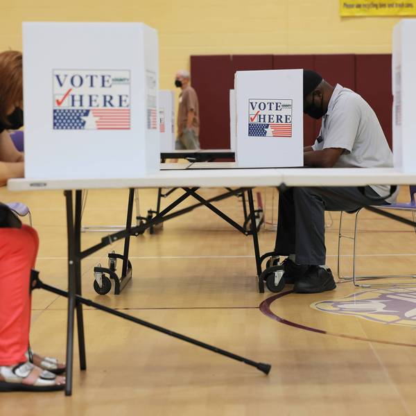 Voters Go To The Polls In Missouri Primary Election