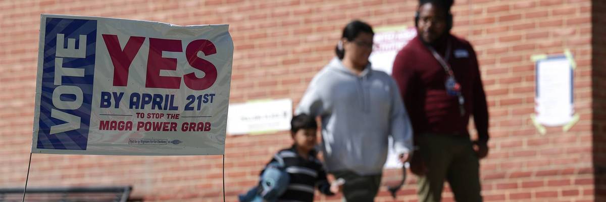 Voters In Virginia Head To The Polls For Redistricting Referendum