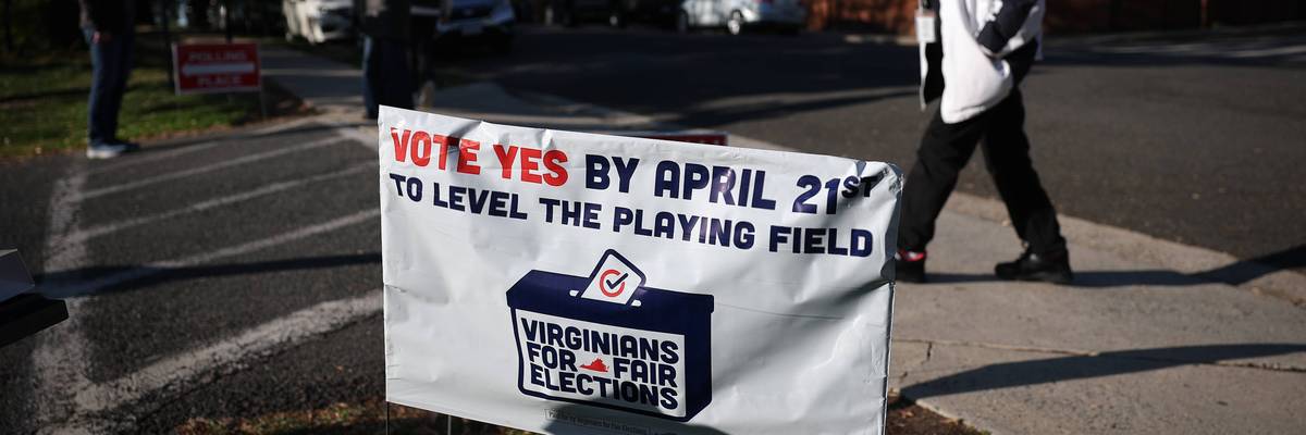 Voters In Virginia Head To The Polls For Redistricting Referendum