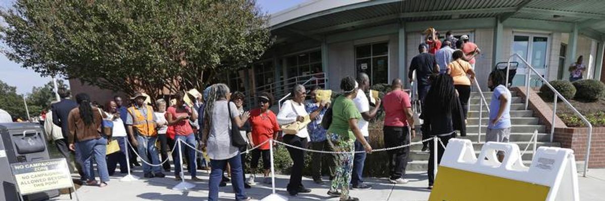 Federal Judge's Emergency Ruling Puts End to "Insane" Voter Suppression in N. Carolina