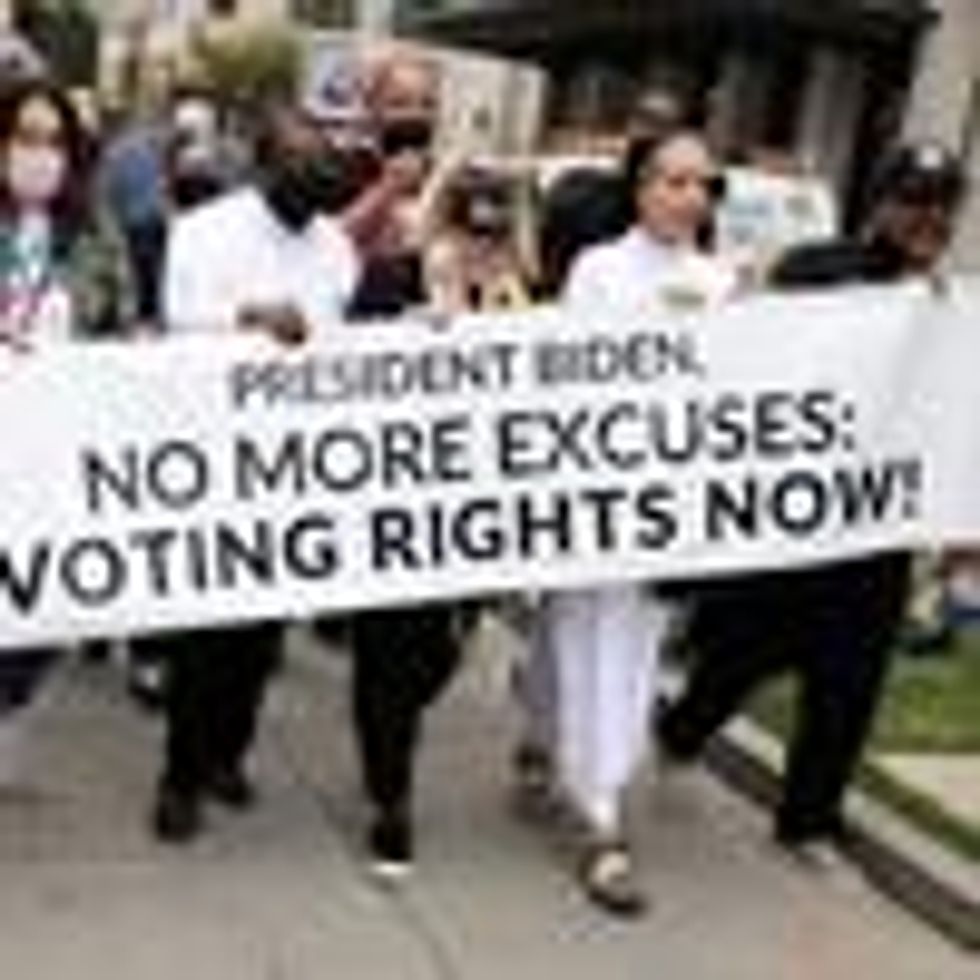 voting rights sign