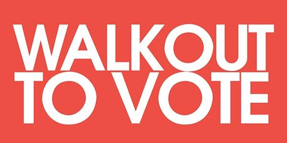 Walkout to Vote banner image from Future Coalition (Image: Future Coalition)