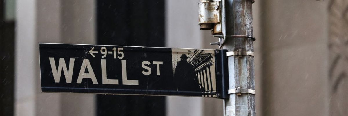 Wall St. sign
