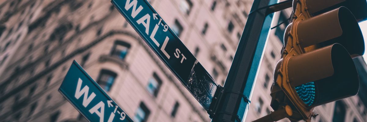 Wall St. signs