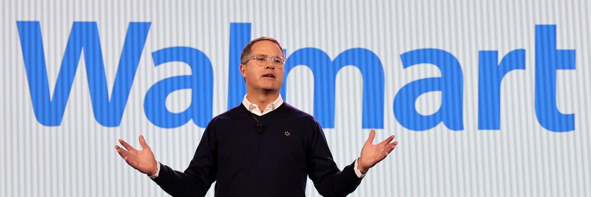 Walmart president and CEO Doug McMillon