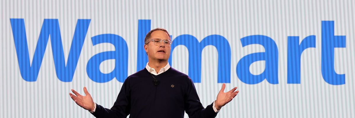 Walmart president and CEO Doug McMillon
