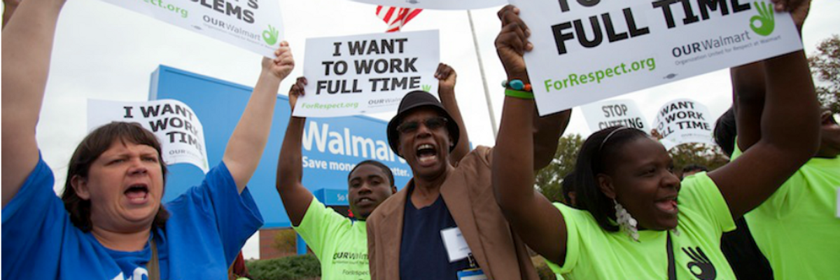'Huge Victory': Walmart Illegally Fired Striking Workers, Judge Rules