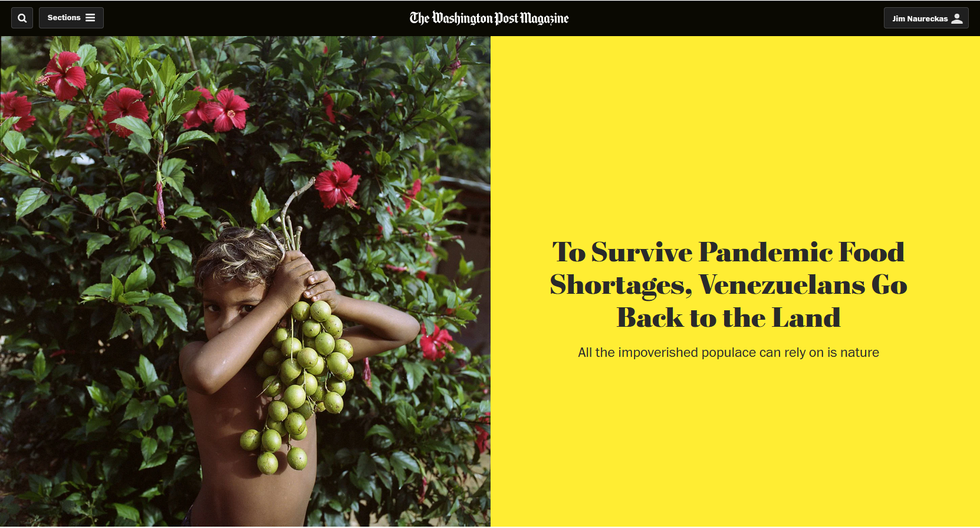 WaPo: To Survive Pandemic Food Shortages, Venezuelans Go Back to the Land