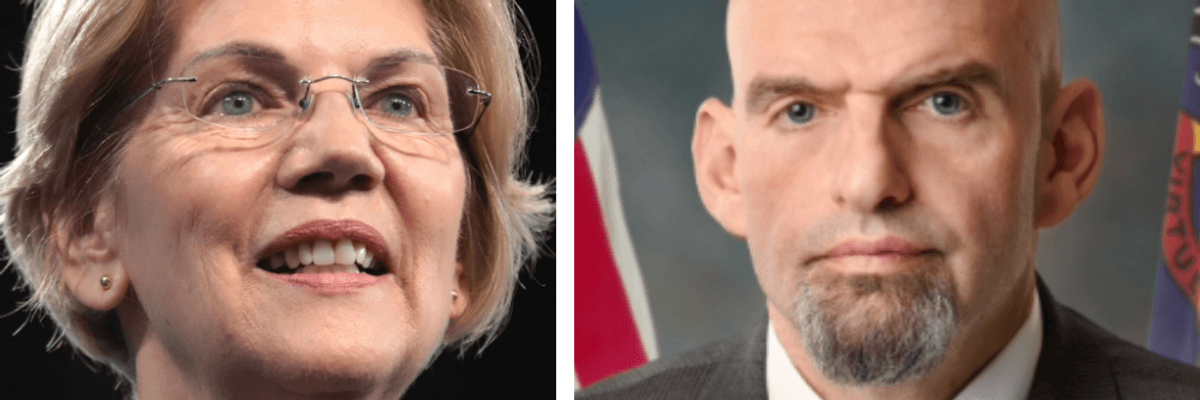 Warren and Fetterman