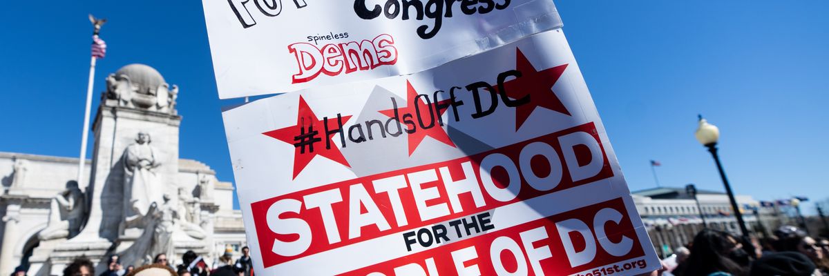 Washington D.C. statehood activists