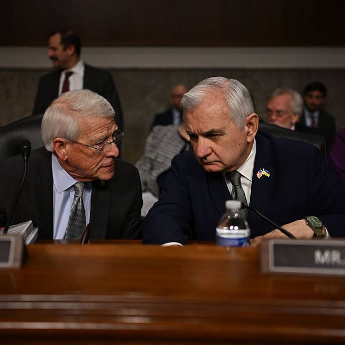 WASHINGTON, DC - FEBRUARY 27: Chairman Sen. Roger Wicker (R-Mis