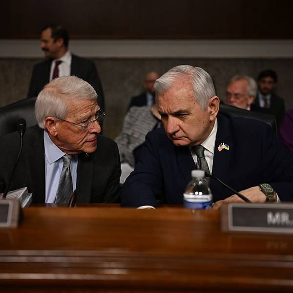 WASHINGTON, DC - FEBRUARY 27: Chairman Sen. Roger Wicker (R-Mis