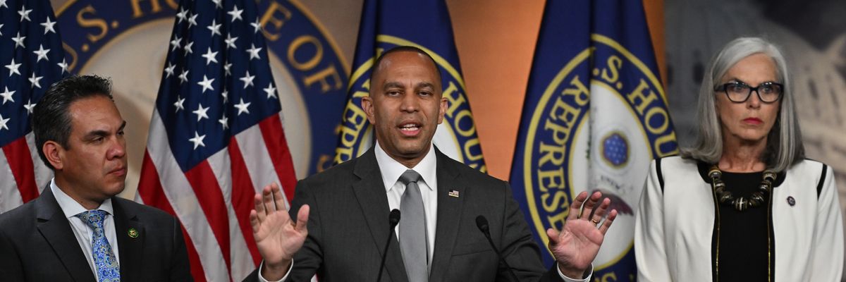 WASHINGTON, DC - MAY 24: Democratic Leader Hakeem Jeffries (D-N