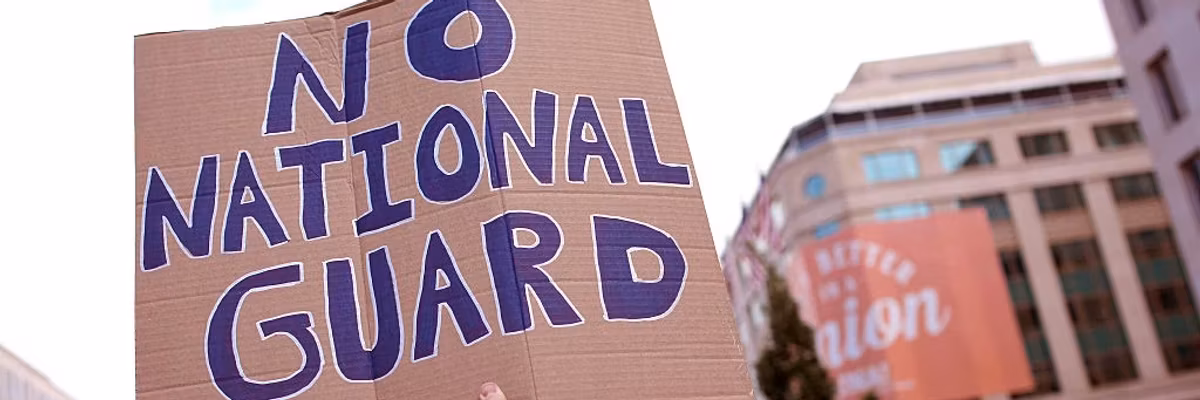 Washington, DC Residents Rally Against Federal Takeover Of City By Trump Administration