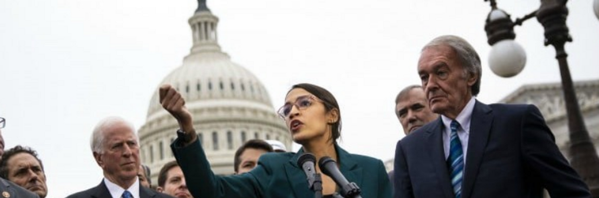 Establishment Media and the Green New Deal: New Wine in Old Bottles