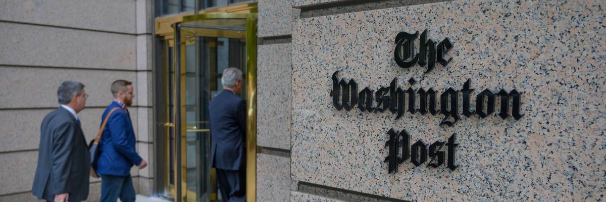 Washington Post headquarters.
