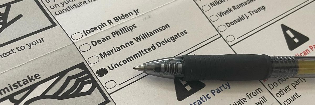 washington state ballot