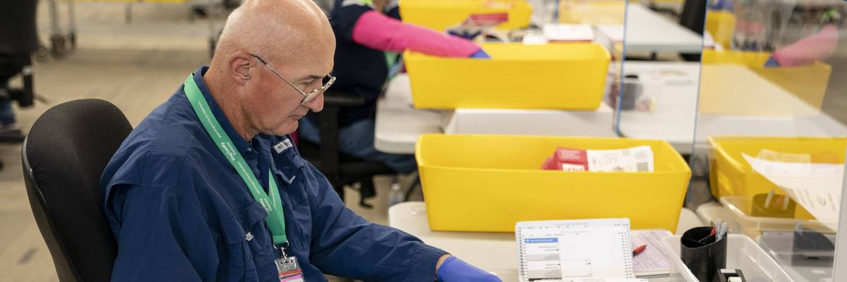 Washington State Processes Mail-In Ballots For The Midterm Elections