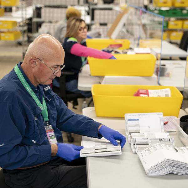 Washington State Processes Mail-In Ballots For The Midterm Elections