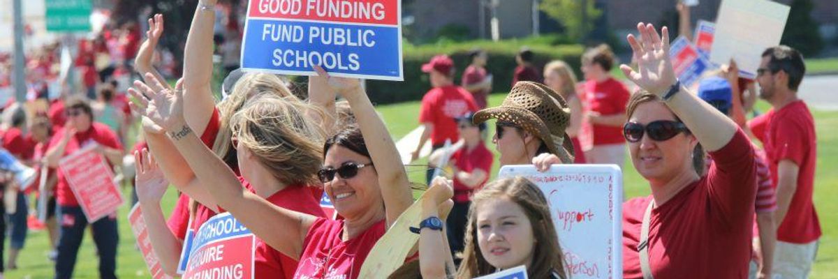 Underlining Strikers' Point, Court Fines Washington for Underfunding Schools