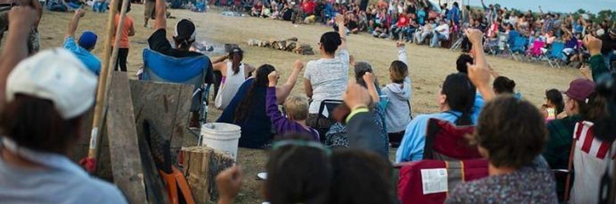 In Sign of 'Overwhelming Support,' Water Protectors Raise Over $3 Million to Fight Dakota Access