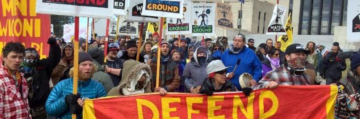 With Post-Election Urgency, Water Protectors to Rally Worldwide Against Dakota Access