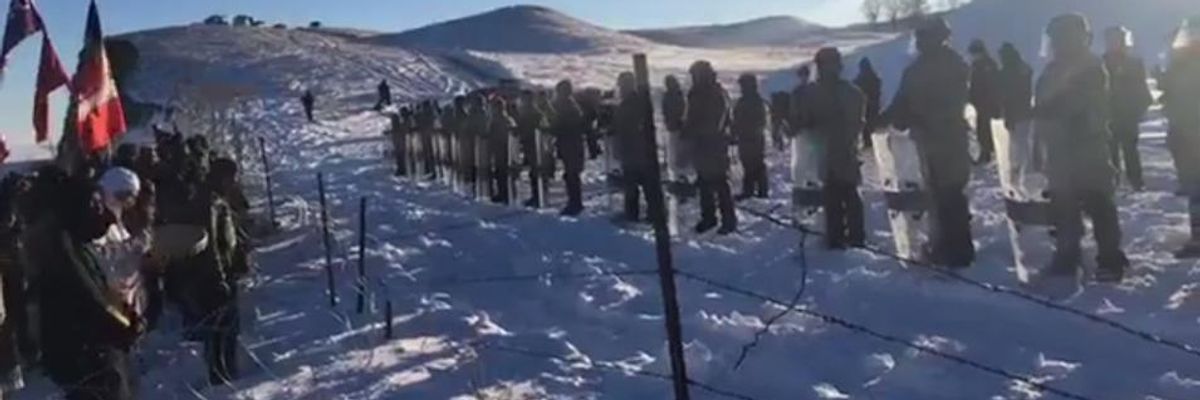 Water Protectors Arrested, Tear-Gassed for Peaceful Prayer Walk at DAPL Site