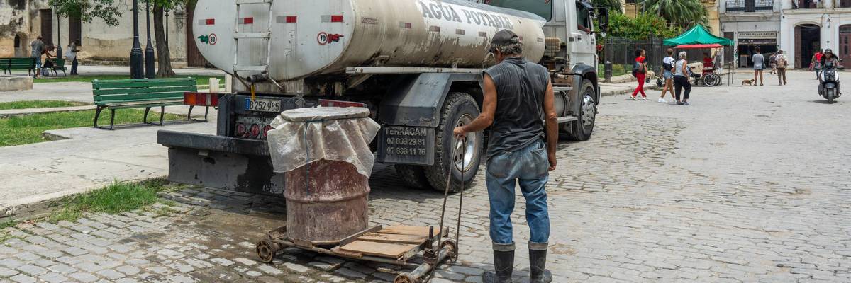 Water shortages persist amid power outages in Havana