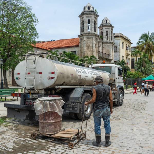 Water shortages persist amid power outages in Havana