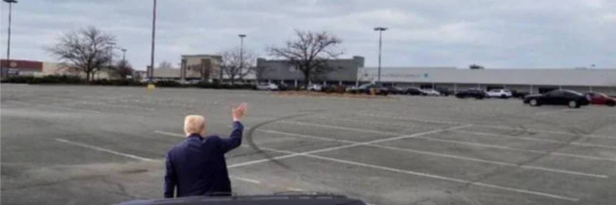 Waving at imaginary crowds
