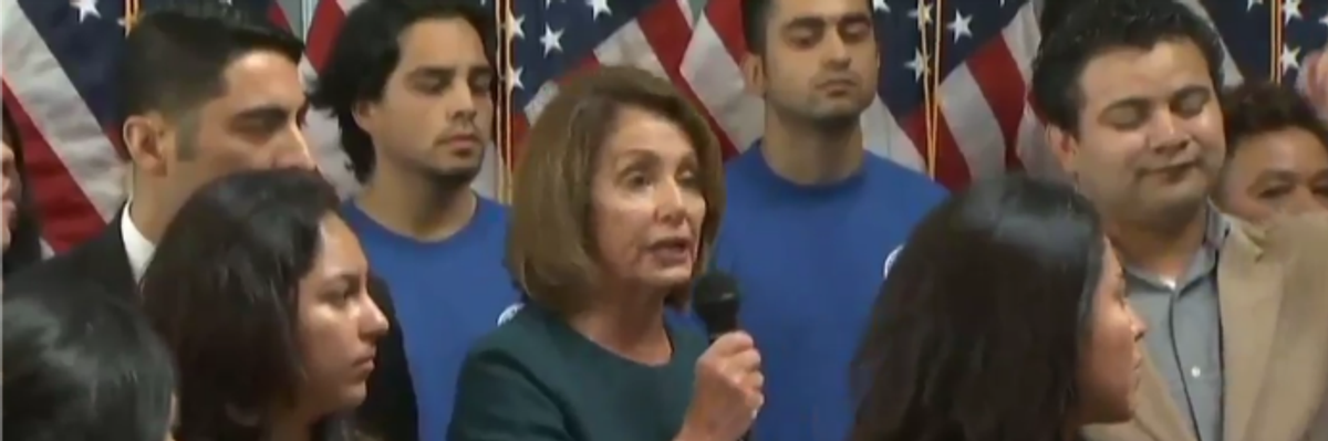 Refusing to Be Bargaining Chips, Dreamers Shut Down Pelosi's Pro-Dreamer Event