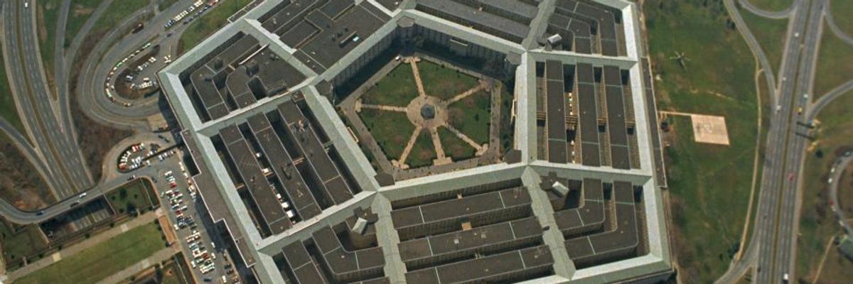Pentagon Spending Set to Hit Near-Record Levels, But 'Establishment Says We Can't Afford' Progressive Policies