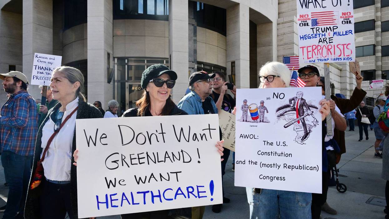 'We Don't Want Greenland! We Want Healthcare!'