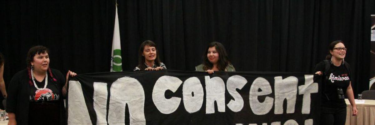 'No Consent': First Nations Women Shut Down Tar Sands Pipeline Hearing