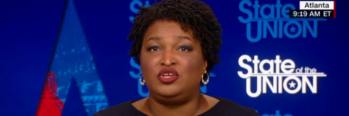 'Systematic Disenfranchisement' in Georgia, Says Stacey Abrams, Should Be 'Call to Arms' for US Voting Rights