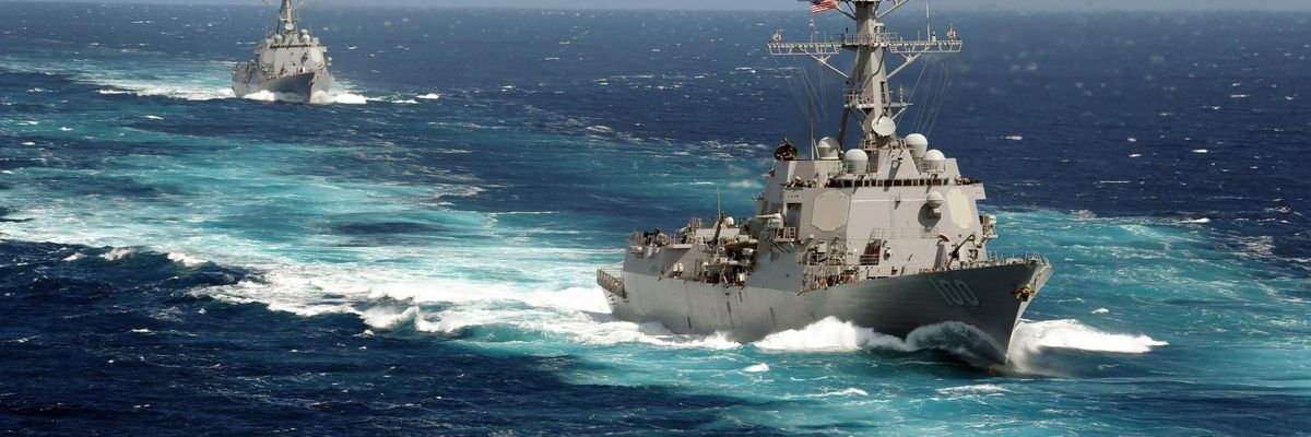 US Draws Ire with Dispatch of 'Small Armada' into South China Sea