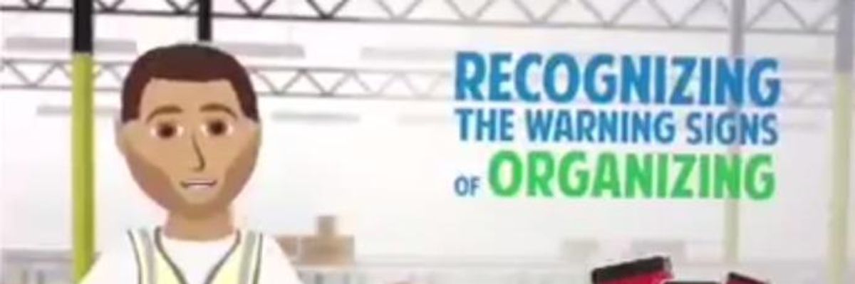 'Unions Are Lying, Cheating Rats': Leaked Video Reveals Amazon's Belligerent Anti-Worker Tactics