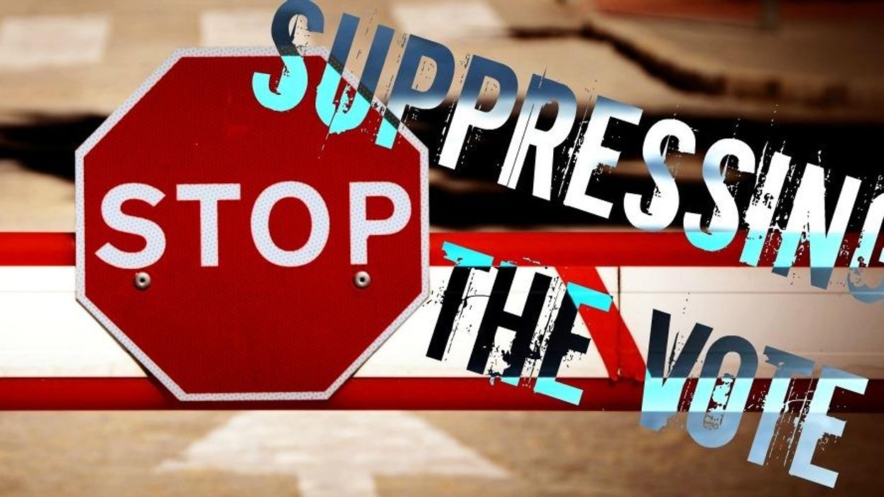 Please Note: GOP Efforts Making It Harder to Vote Are Illegal