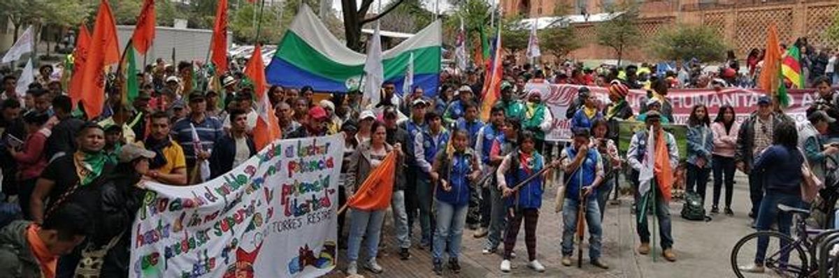 Social Movements Under Intense Attack Despite Colombia 'Peace Plan'