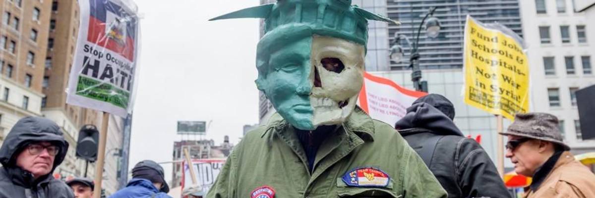 Ventilators Not Bombs, Humanitarian Aid Not Sanctions, Cooperation Not Regime Change