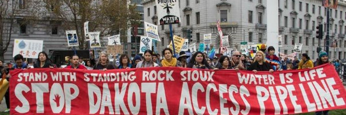 For Their Efforts to 'Save Our Planet,' Dakota Access Pipeline Opponents Face More Than 100 Years in Prison