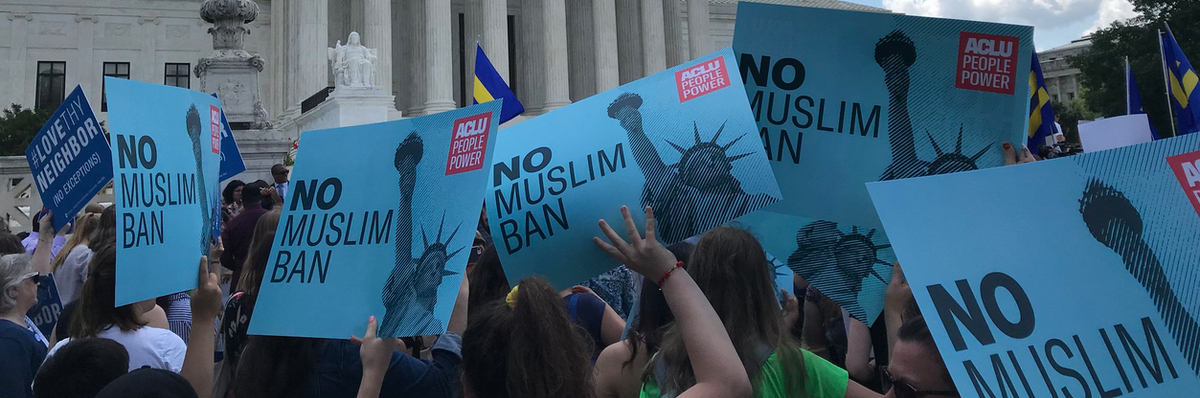 #NoMuslimBanEver: Rapid-Response Protests Nationwide After Court's Shameful Ruling