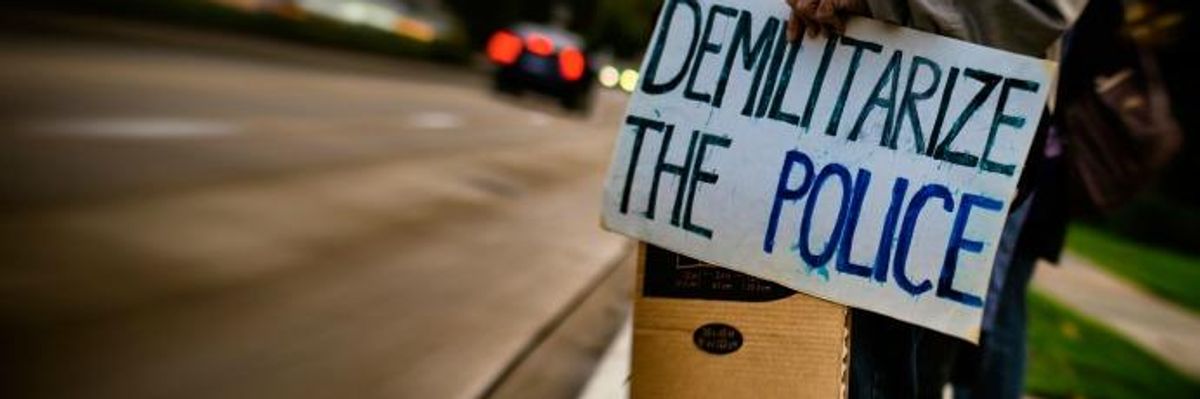 Imploring President Trump to Reconsider Reinstating Program Offering Military Surplus to Police