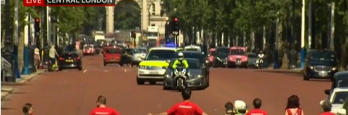 Why We Just Blocked Boris Johnson on His Way to See the Queen