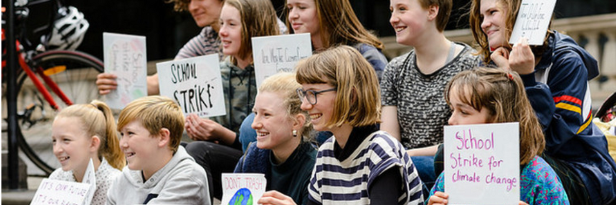Australian Kids Plan "Big School Walkout for Climate Action"