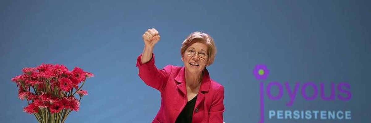 Warren: Trump Climate Move a "Gift" to Right-Wing Donors, Not American Workers