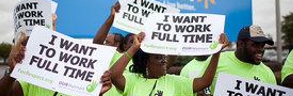 Walmart Workers Walk Off Job in First Wave of 1000 Protests